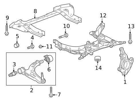 Suspension Components for 2022 Chevrolet Bolt EUV #0
