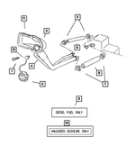 52102493AA - Fuel: Fuel Filler Tube for Mopar Image