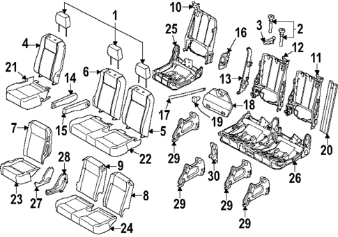 Third Row Seats for 2024 Ford Transit-350 #0