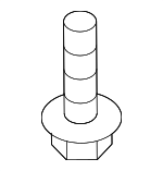 6506458AA - Body: Hinge Bolt for Dodge: Durango Image