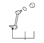 4056A028 - : Stabilizer Link for Mitsubishi: Lancer Image