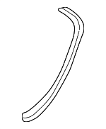 73224SK8000 - Body: Dam for Honda: Civic Image