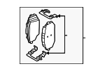 58101CVA20 - Brakes: Brake Pads for Kia Image