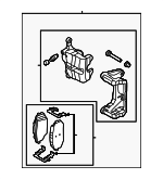58110CV200CWA - Brakes: Caliper Assembly for Kia Image