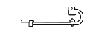 99147K0500 - Body: Blind Spot Radar Wire for Kia Image