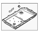 24119503407 - Maintenance &amp; Lubrication: Trans Pan for BMW: 530i, 540i, Alpina B8 Gran Coupe, M5, M8, M8 Gran Coupe, M850i xDrive, X3, X4, X5, X6 Image