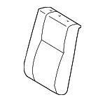 71078AA270B0 - Body: Seat Back Cover for Toyota: Camry Image