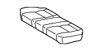 71075AA260B0 - Body: Cushion Cover for Toyota: Camry Image
