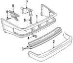 8A0807065GRU - Body: Cover for Audi Image
