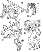 5161877AE - : Suspension Support, Left for Mopar Image