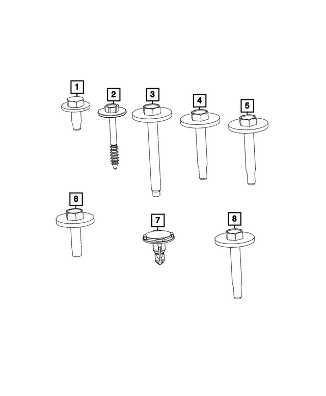 6513541AA - : Screw for Mopar Image