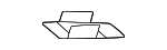 7556160050 - Body: Rear Molding Clip for Lexus Image
