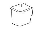 10346730 - Body: Storage Pocket for Cadillac: XLR Image