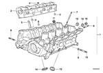 11121713264 - Engine: Dowel for BMW Image