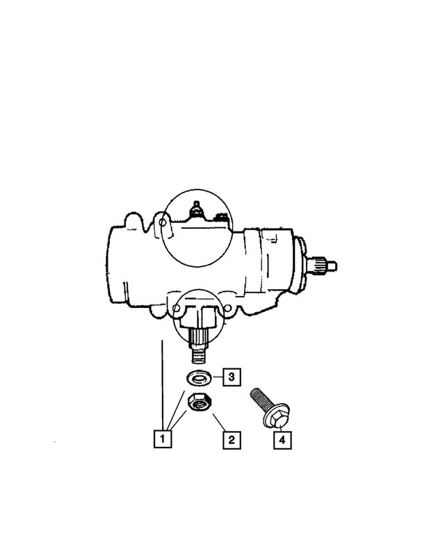 « RL088993AD –  : Bras Pitman De Volant De Direction Joint (ensemble) pour Mopar Image »