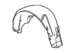 22890043 - Body: Wheelhouse Liner for Chevrolet: Captiva Sport | Saturn: Vue Image