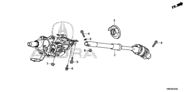 Steering Column for 2020 Acura NSX #0