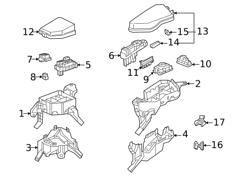 Fuse & Relay for 2025 Toyota RAV4 #1