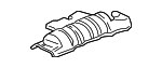 74603SHJA00 - Exhaust: Exhaust Heat Shield for Honda: Odyssey Image