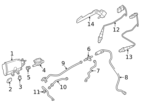 Emission Components for 2018 BMW 330i #0