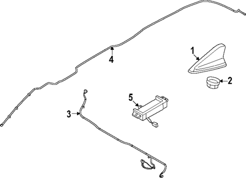 Antenna & Radio for 2025 Kia EV9 #0
