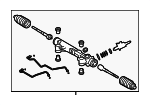 442500C160 - Steering: Rack and Pinion for Toyota: Tundra Image