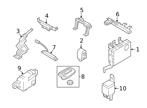 Anti-Theft System for 2012 Kia Sportage #0