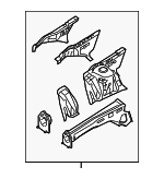 41007270355 - Body: Apron/Rail Assembly for Mini Image