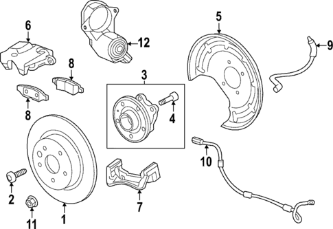 Rear Brakes for 2025 Chevrolet Equinox #2