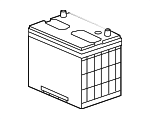 31500TK8A2100M - Electrical: Battery for Honda: Accord, Accord Crosstour, Crosstour, Odyssey, Passport, Pilot, Prelude, Ridgeline Image