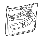 2L3Z1523942BAC - Body: Door Trim Panel for Ford: F-150, F-250 Image