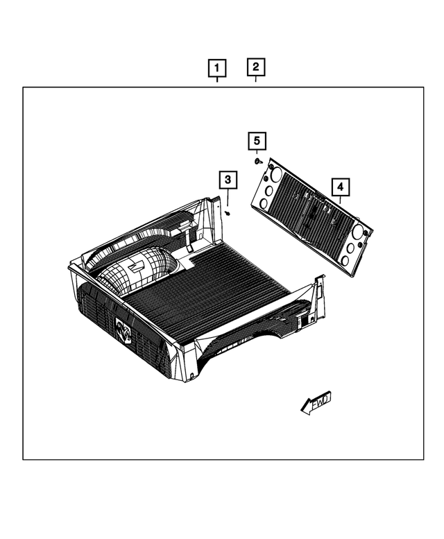 68145344AB - Conversion and Upfit Packages: Protection Conversion Kit for Mopar Image