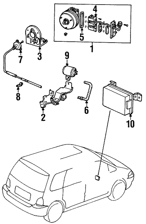 Cruise Control for 1998 Isuzu Oasis #1