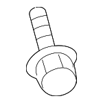 994590612 - Body: Overhead Console Screw for Mazda: 2, 3, 5, 6, CX-3, CX-30, CX-5, CX-50, CX-7, CX-70, CX-9, CX-90, MX-30 EV, MX-5 Miata, RX-8 Image