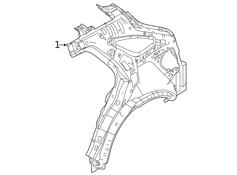 Inner Components for 2024 Genesis Electrified GV70 #0