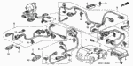 32134SM4003 - Electrical/Exhaust/Heater/Fuel: BAND, HARNESS OFFSET (10) (122.5MM) (BROWN) for Acura Image