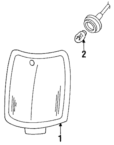 Side Marker Lamps for 1993 Mazda Navajo #0