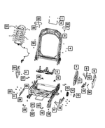5143451AA - Interior Trim: Seat Screw for Mopar Image