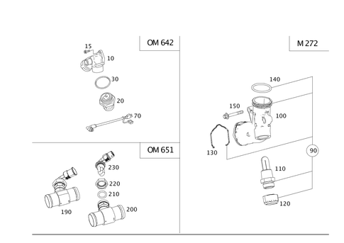 Coolant Preheater for 2014 Mercedes-Benz GLK250 #0