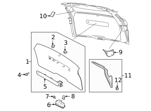 Interior Trim for 2022 Land Rover Range Rover Evoque #0