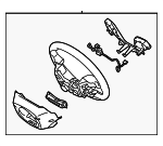 56100C2100TRY - Steering: Steering Wheel for Hyundai Image