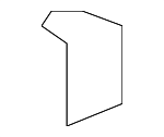96659672 - Body: Rear Body Panel Reinforcement Bracket for GM Image