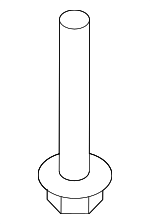 90118SNA000 - Suspension: Lower Control Arm Bolt for Honda: Accord, Accord Crosstour, CR-V, Crosstour Image