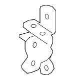 68730AC010 - Body: Lower Hinge for Toyota: Avalon, Camry, Sequoia, Solara, Tacoma, Tundra, Venza Image