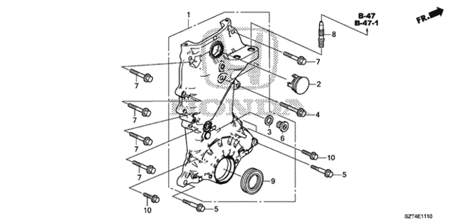 Chain Case for 2012 Honda CR-Z #0