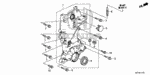 15302PE0300 - Engine: WASHER, SEALING (14MM) for Honda Image