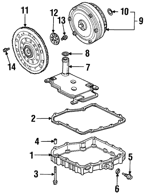 Automatic Transmission for 1998 Acura TL #0