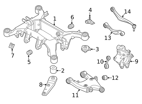 Rear Suspension for 2019 BMW 650i Gran Coupe #1