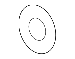 91616TD4000 - Electrical: Center High Mount Stop Light Nut for Honda Image