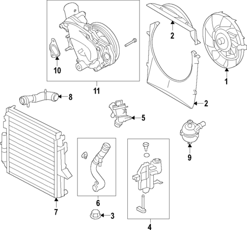 Cooling System for 2023 Land Rover Defender 90 #0